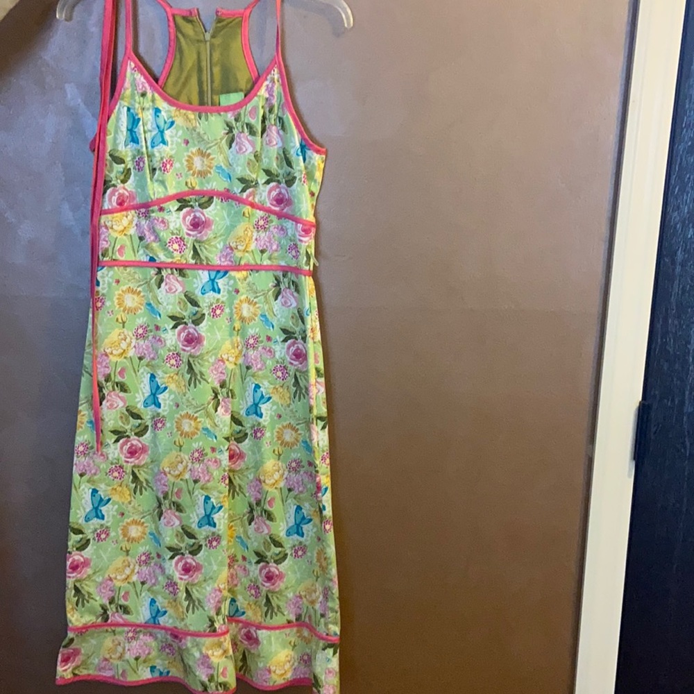 Citrine women’s floral mid length dress